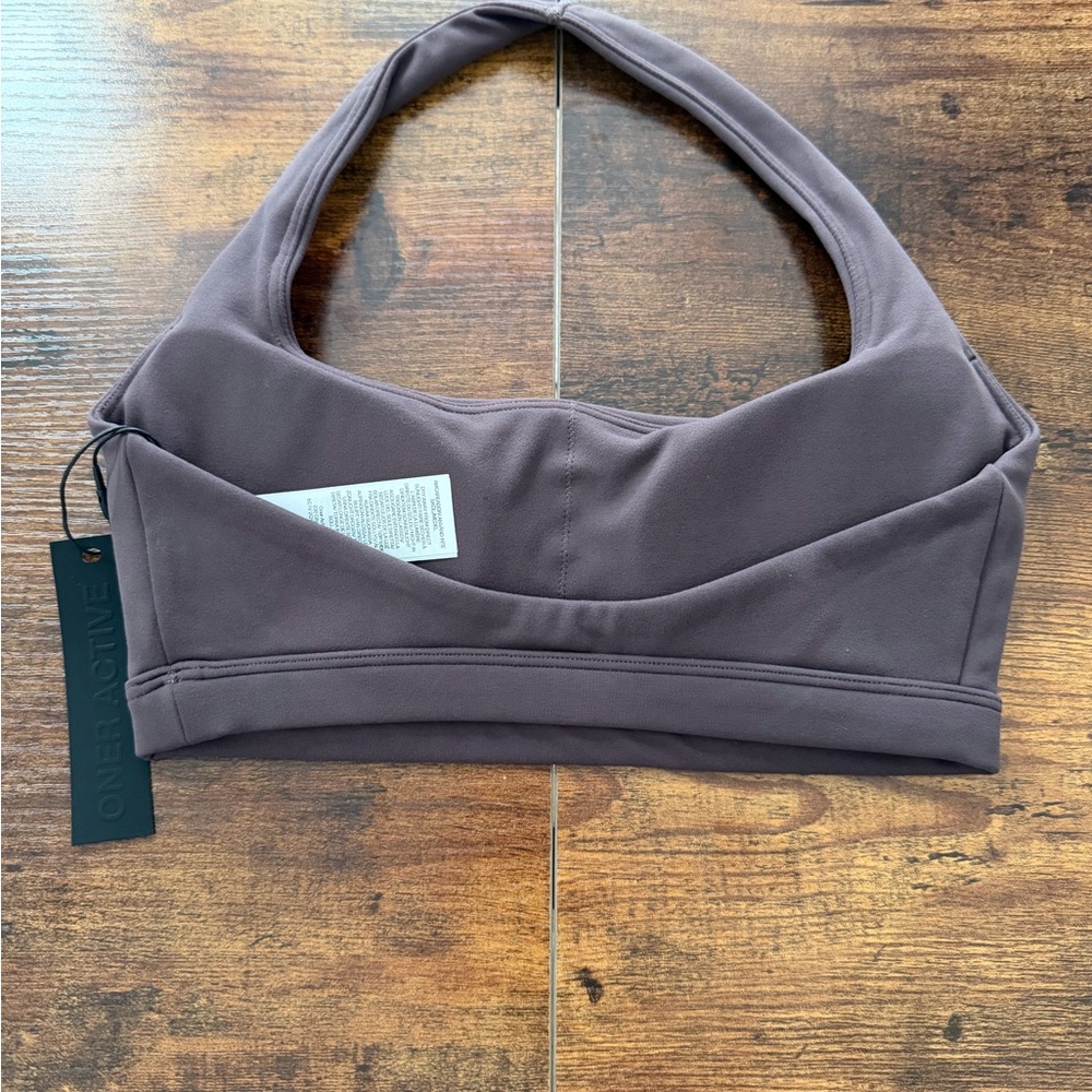 Oner active EASYLIFT™ HALTER BRALETTE WITH WHITE LOGO - Picture 5 of 5